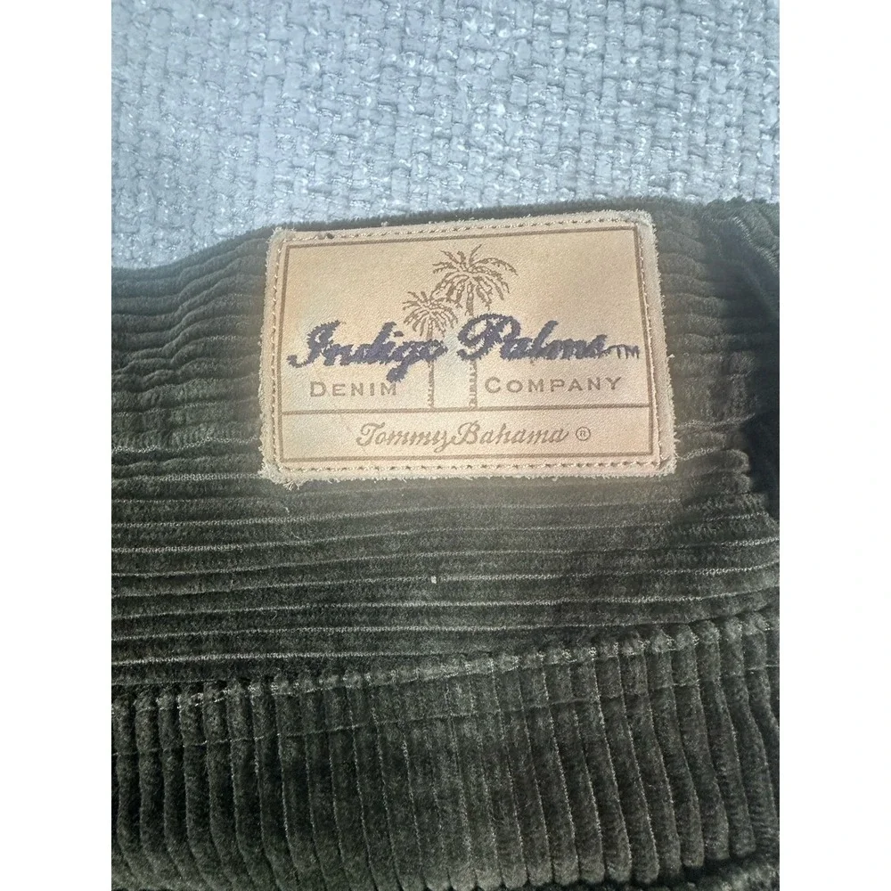 Vtg Indigo Palms Tommy Bahama Corduroy Pants Mens 36x30 Wide Whale Relaxed‎ Fit